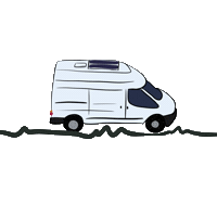 Trudithetransit Sticker