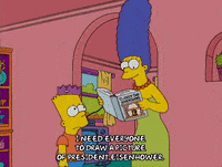 happy bart simpson GIF