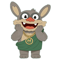 Happy Lets Go Sticker