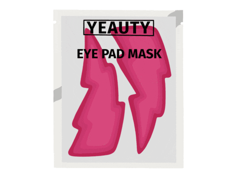 Vegan Augenpads Sticker by YEAUTY