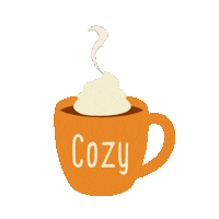 Hot Chocolate Coffee Sticker by Amy's Kitchen