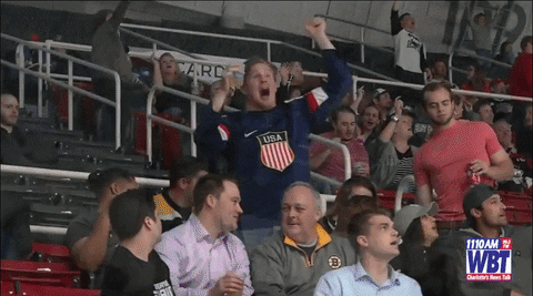 beer hockey GIF by Charlotte Checkers