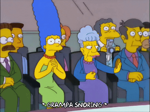 happy marge simpson GIF