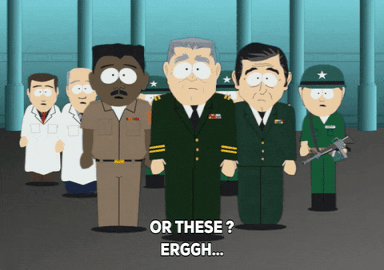 confused army GIF by South Park 