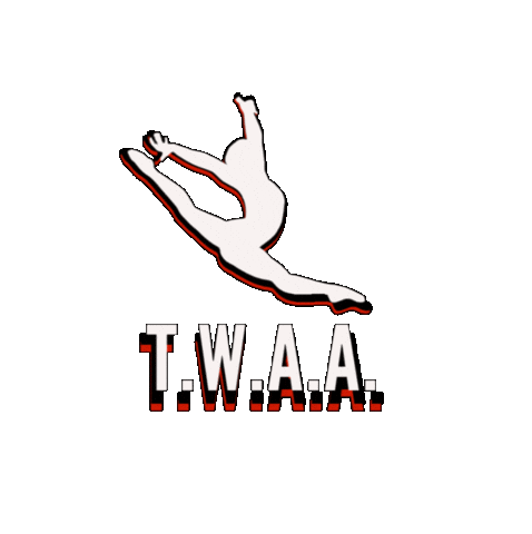twathleticacademy giphyupload gym floor split Sticker