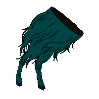 LeQuartierAnime goat 2danimation animatedillustration hellfest2022 Sticker