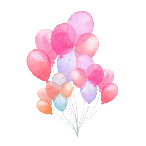 Celebrate Happy Birthday Sticker by Audrey Wolf Co