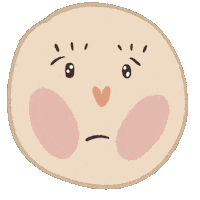dismindis art sad mood crying Sticker