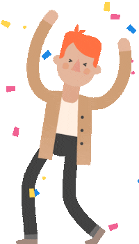 Excited Dance Sticker by Jackpocket