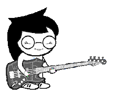 guitar musician Sticker by Homestuck