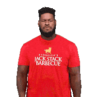 Kansas City Chiefs Football Sticker by Jack Stack Barbecue