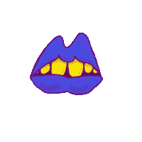 Talking Blah Blah Blah Sticker by Ugly Jones Studio