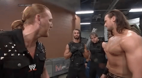 the shield wrestling GIF by WWE