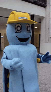 Mascot Rheiner GIF by Rhenus Logistics