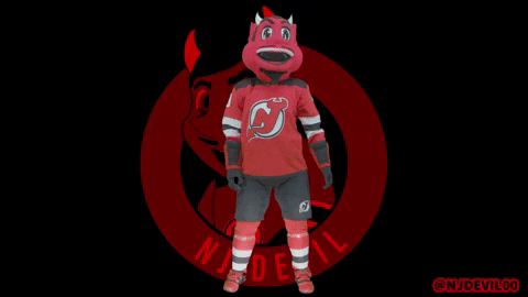 Hockey Mascot GIF by NJ Devil