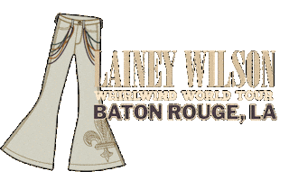 Baton Rouge Louisiana Sticker by Lainey Wilson
