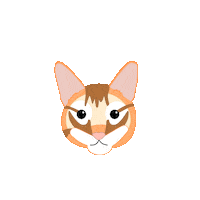 Cat Bengal Sticker