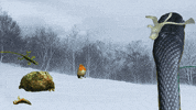 snow winter GIF by Faith Holland