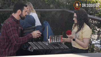 Blind Date Love GIF by DrSquatchSoapCo
