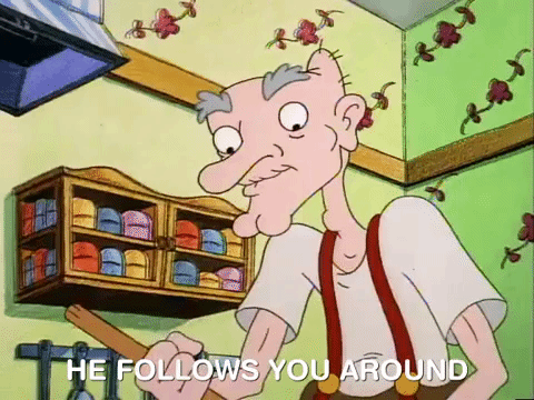 hey arnold nick splat GIF