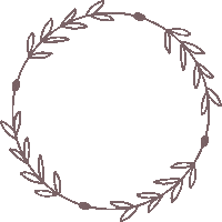 Wreath Sticker by ohlovelybox