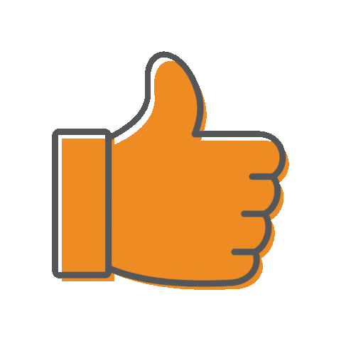 Thumb Yes Sticker by Einstein Moving