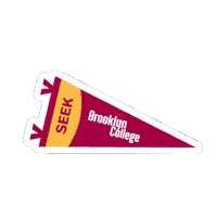 Seek Sticker by Brooklyn College