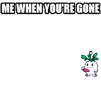 Sad Miss You Sticker by Magic Eden