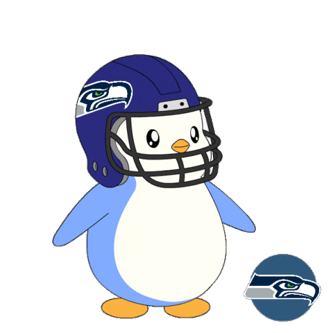 Game Time Football Sticker by Pudgy Penguins