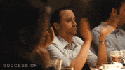 Kieran Culkin Applause GIF by SuccessionHBO