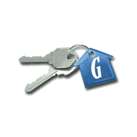 GuaranteeRE realtor real estate agent keys fresno Sticker
