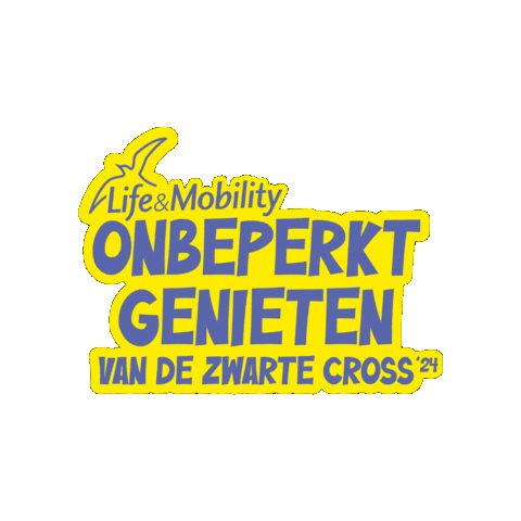 lifeandmobility giphygifmaker zwartecross lifeenmobility lifeandmobility Sticker