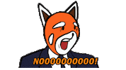 No What Sticker by PlayDappTown