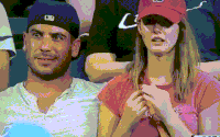tv dude chick side GIF