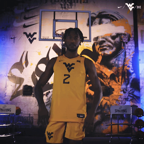 College Basketball Mountaineers GIF by WVU Sports