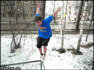 snow fail GIF by Cheezburger