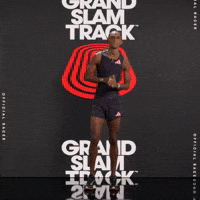 Track And Field Flex GIF by Grand Slam Track