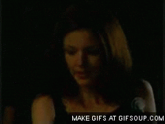 girl seducing GIF