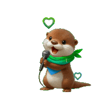 Lunietheotter Sticker by Luniosleep TH