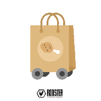 Chicken Delivery Sticker by Rooster Streetfood Rotisserie