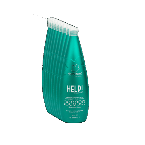 Transparent Background Help Sticker by Clorofitum Cosméticos