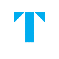 Tremendousness logo design blue creative Sticker