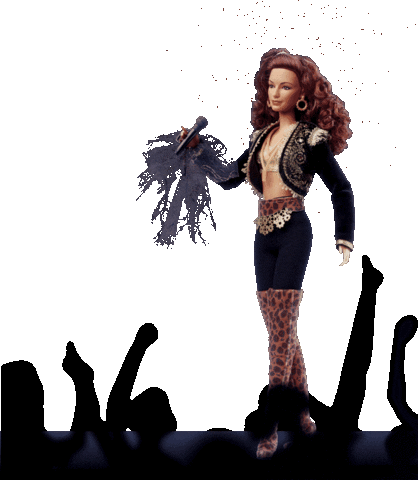 gloriaestefanmusic gloria estefan barbie gloria Sticker