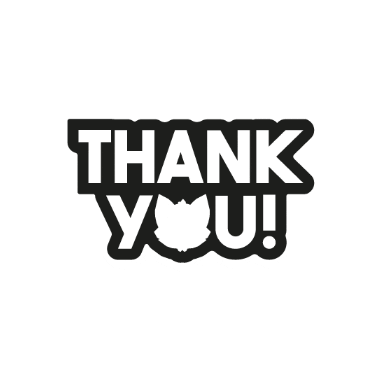 Brand Thank You Sticker by Creatify