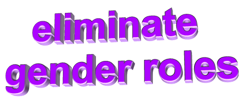 gender eliminate Sticker by AnimatedText