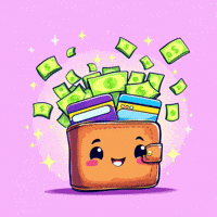 goodvibewishes money cash finance make it rain GIF