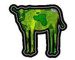 Rory113 art space animal artist Sticker