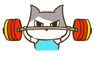 Olympics Weightlifting Sticker by yomoyeah