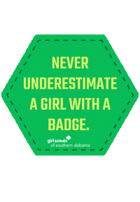 GSsouthernalabama girl girl scouts girl scout girlscouts Sticker