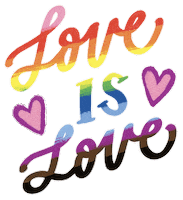 Rainbow Love Sticker